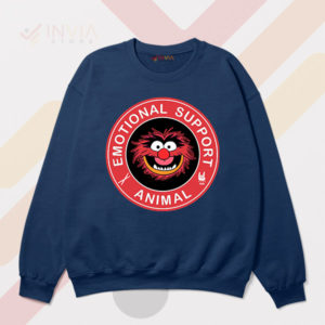 Let Muppet Magic Heal Support Animal Navy Sweatshirt