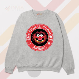 Let Muppet Magic Heal Support Animal Sport Grey Sweatshirt