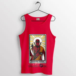 Let Our Deadpool Marvel Jesus Red Tank Top