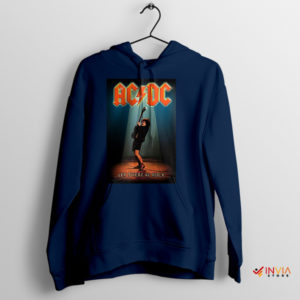 Lightning Let There Be Rocks AC DC Navy Hoodie