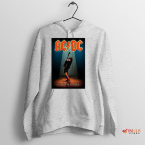 Lightning Let There Be Rocks AC DC Sport Grey Hoodie