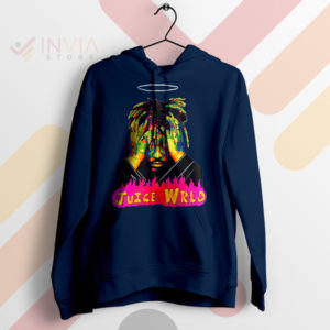 Live the Legend Juice Wrld World Tour Navy Hoodie