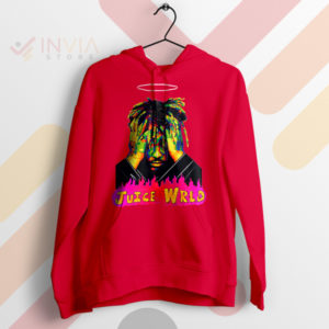 Live the Legend Juice Wrld World Tour Red Hoodie