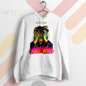 Live the Legend Juice Wrld World Tour White Hoodie