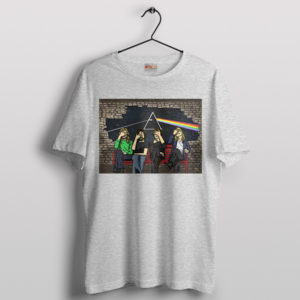Lunar Legends The Dark Side Pink Floyd Sport Grey T-Shirt