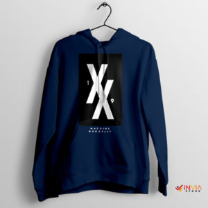 MGK 19XX Forever Fan Art Merchandise Navy Hoodie