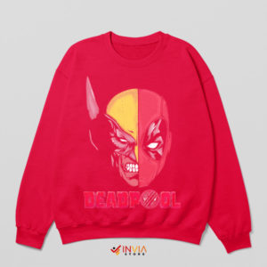 Madness Wolverine and Deadpool Red Sweatshirt