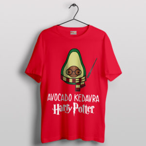 Magic Avocado Kadavra Harry Potter Red T-Shirt