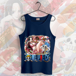 Magnetic Boa Hancock Sexy Style Anime Navy Tank Top