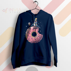 Make a Statement with Homer Donut Paradise Navy Hoodie