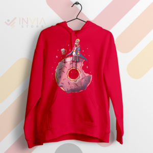 Make a Statement with Homer Donut Paradise Red Hoodie