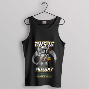 Mandalorian Minifig LEGO Mando's Iconic Black Tank Top
