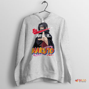 Mangekyou Motion Itachi's Nike Art Sport Grey Hoodie