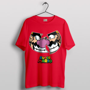 Mario Wu-Tang Mushroom Kingdom Red T-Shirt