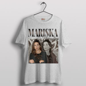 Mariska Memories 90s Throwback Sport Grey T-Shirt