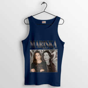Mariska's Golden Era 90s Vintage Navy Tank Top
