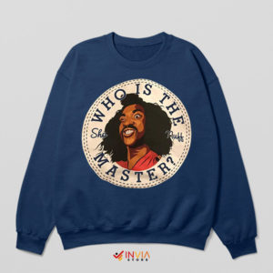 Martial Arts Majesty Sho'nuff Master Navy Sweatshirt
