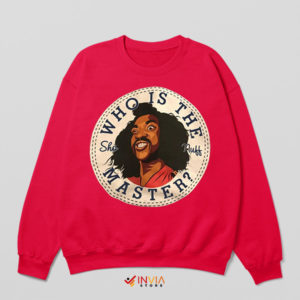 Martial Arts Majesty Sho'nuff Master Red Sweatshirt