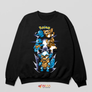 Mashup Mogwai-Squirt Fusion Black Sweatshirt