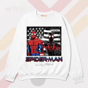 Mashup Spider-Man in Stankonia White Sweatshirt