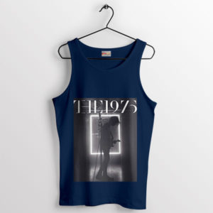 Matty Healy's Dark The 1975 Style Navy Tank Top