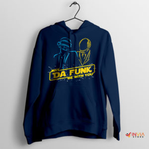 May Da Funk Be With You Daft Punk Navy Hoodie