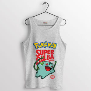 Mega Evolution Super Bulba Bros Sport Grey Tank Top