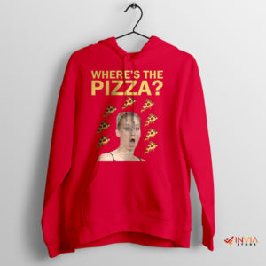 Meme Madness Pizza Jennifer Lawrence Red Hoodie