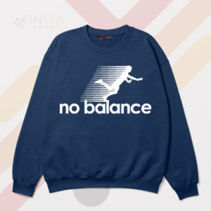 Meme Spirit No Balance Apparel Navy Sweatshirt