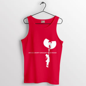 Message CREAM' Wu-Tang Lyrics Red Tank Top