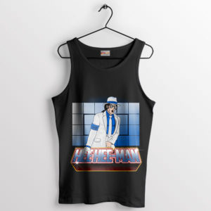 Michael Jackson Becomes He-Man Black Tank Top