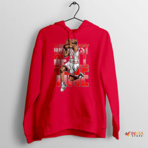 Michael Jordan x The GOAT Status Red Hoodie