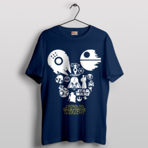 Mickey's Galactic Adventure Star Wars Navy T-Shirt