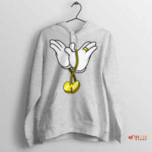 Mickey's Hands Wu-Tang Tribute Chain Sport Grey Hoodie