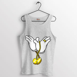 Mickey's Wu-Tang Magic Chain ZSport Grey Tank Top