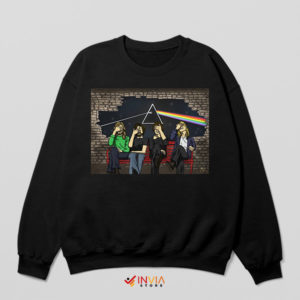 Midnight Dark Side Pink Floyd Black Sweatshirt