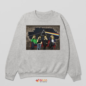 Midnight Dark Side Pink Floyd Sport Grey Sweatshirt