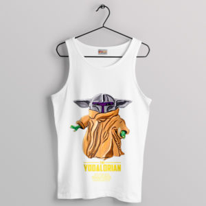 Mini Master of Mischief Yodalorian White Tank Top