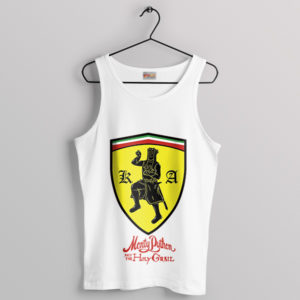 Monty Python's Chivalry King Arthur White Tank Top
