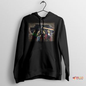 Moon Shadow Dark Side Pink Floyd Black Hoodie