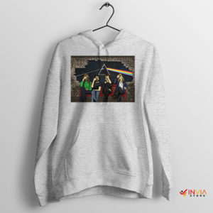 Moon Shadow Dark Side Pink Floyd Sport Grey Hoodie