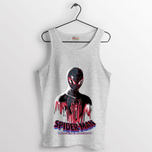 Multiversal Marvels Miles Morales Sport Grey Tank Top