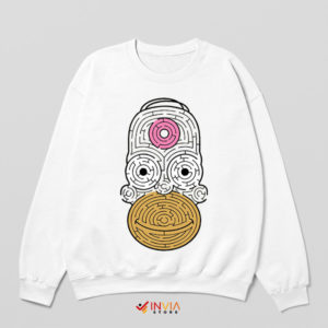 Mursi Munchies Homer's Donut Journey Sweatshirt