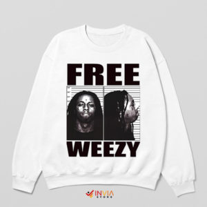 Musical Freedom Free Weezy Album White Sweatshirt