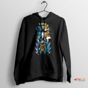 Mystic Splash Mogwai-Squirt Fusion Black Hoodie