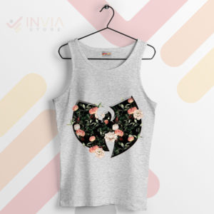 Nature Hip-Hop Wu-Tang Clan Flowers Sport Grey Tank Top