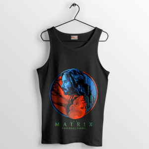 Neo's Balance Matrix Resurrections Black Tank Top