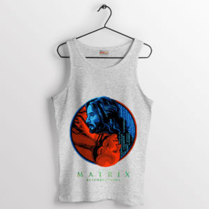 Neo's Balance Matrix Resurrections Sport Gery Tank Top