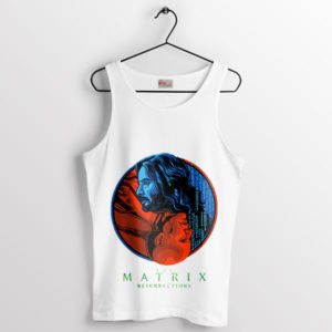 Neo's Balance Matrix Resurrections White Tank Top