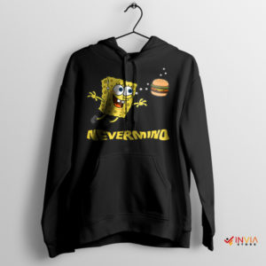 Nevermind SpongeBob Album Art Edition Black Hoodie